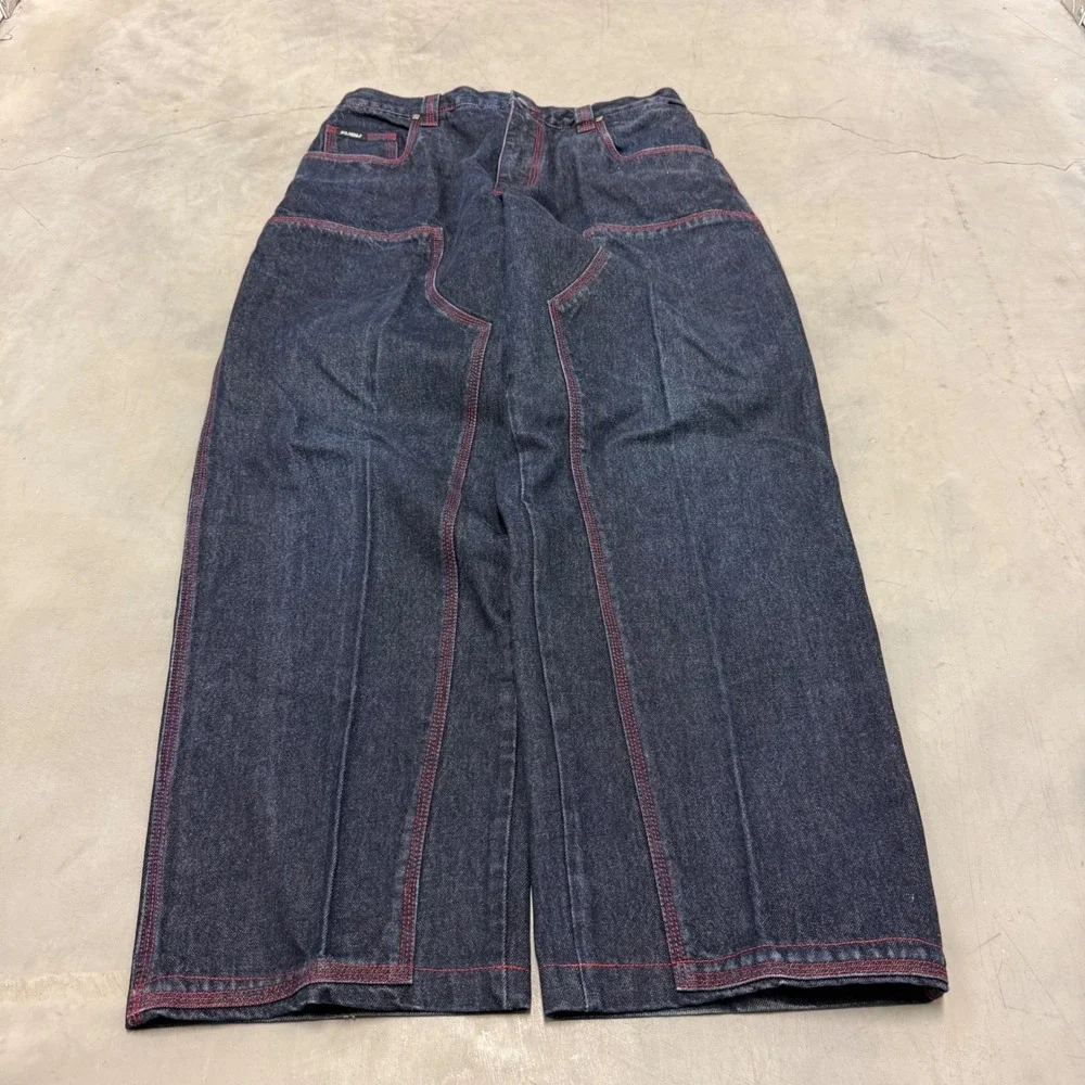 2000s y2k baggy FUBU double knees carpenter jeans